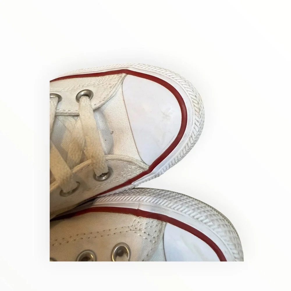Converse Chuck Taylor All Star Madison White Mid Top Kids Sneakers 663640F